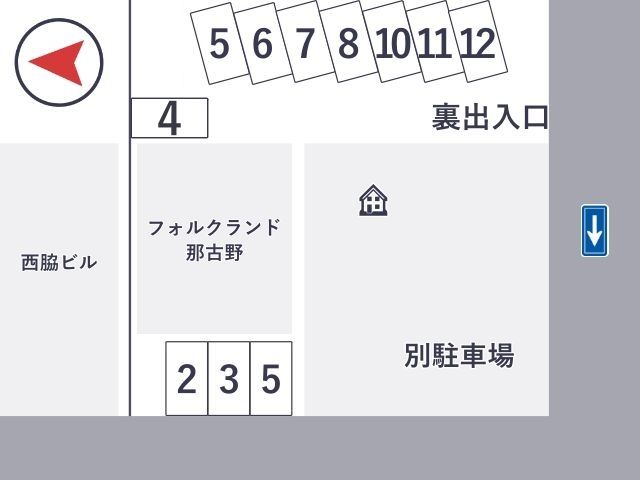 フォルクランド那古野駐車場の駐車場写真