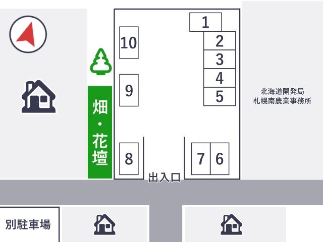 中央6丁目8-5駐車場の駐車場写真