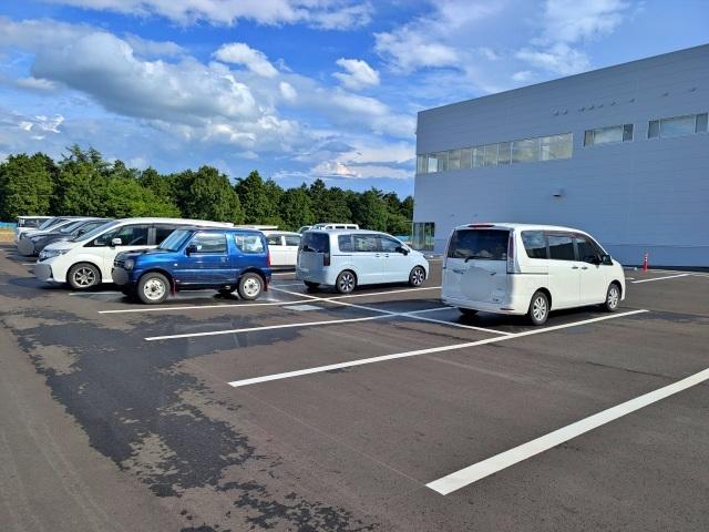 大芝高原まつり ハーモ伊那インター工場 臨時駐車場の駐車場写真
