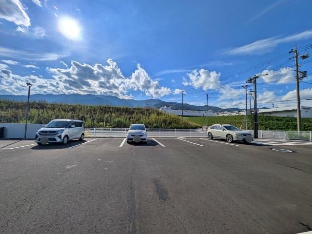 大芝高原まつり ハーモ伊那インター工場 臨時駐車場の駐車場写真