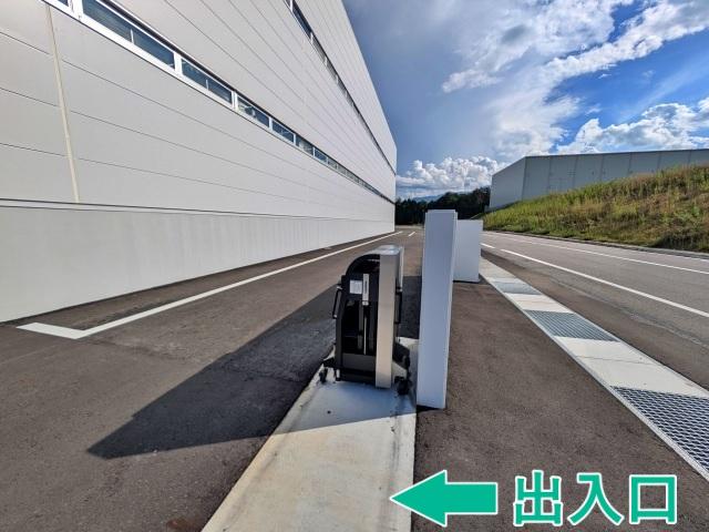 大芝高原まつり ハーモ伊那インター工場 臨時駐車場の駐車場写真