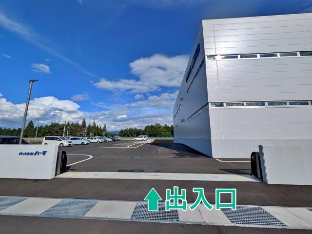 大芝高原まつり ハーモ伊那インター工場 臨時駐車場の駐車場写真