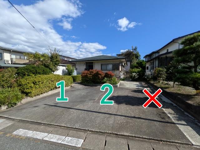 長岡北3丁目8-26 アキッパ駐車場の駐車場写真