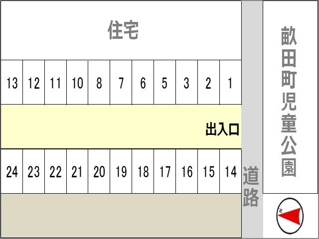 駐車場区画図