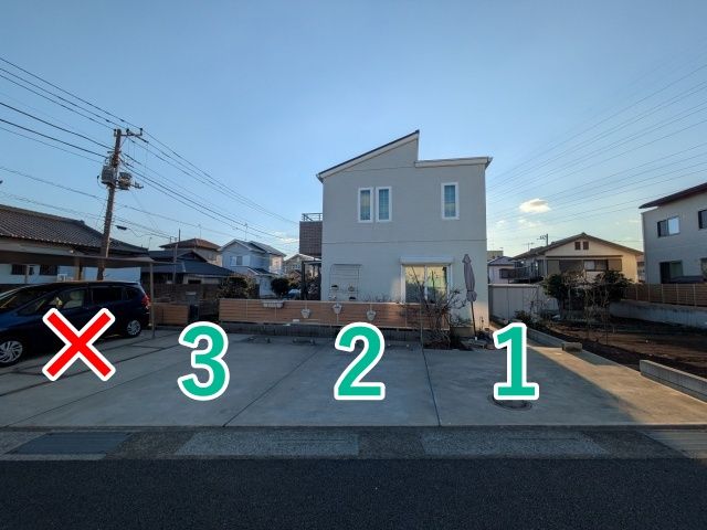 中原3丁目25-25 アキッパ駐車場の駐車場写真