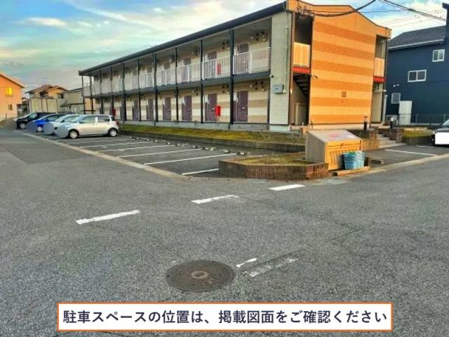 レオパレスウエストヴィレッジ駐車場【24974】の駐車場写真