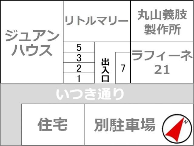 駐車場区画図