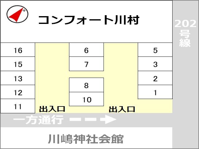 駐車場区画図