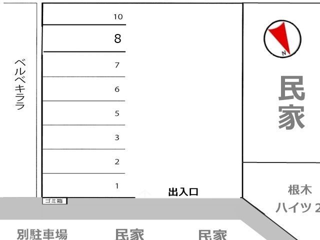駐車場区画図