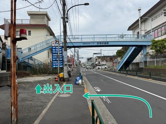 [e8ba6]赤塚6丁目36 工場横☆アキッパ駐車場の駐車場写真