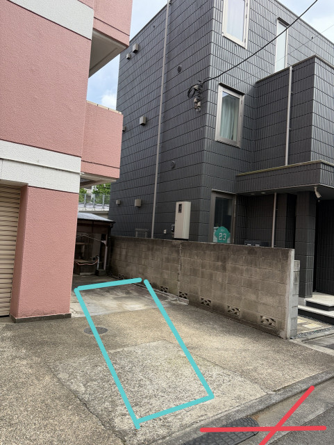 新宿御苑千駄ヶ谷門前駐車場の駐車場写真