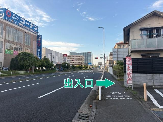 [e9242]幸区戸手2丁目6▽個宅アキッパ駐車場の駐車場写真