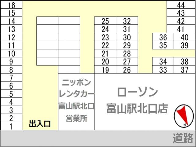 駐車場区画図