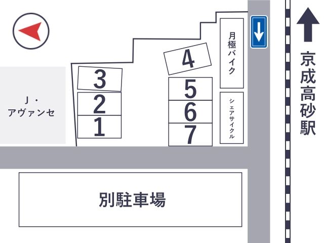 駐車場区画図