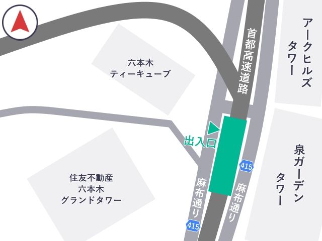 駐車場周辺地図