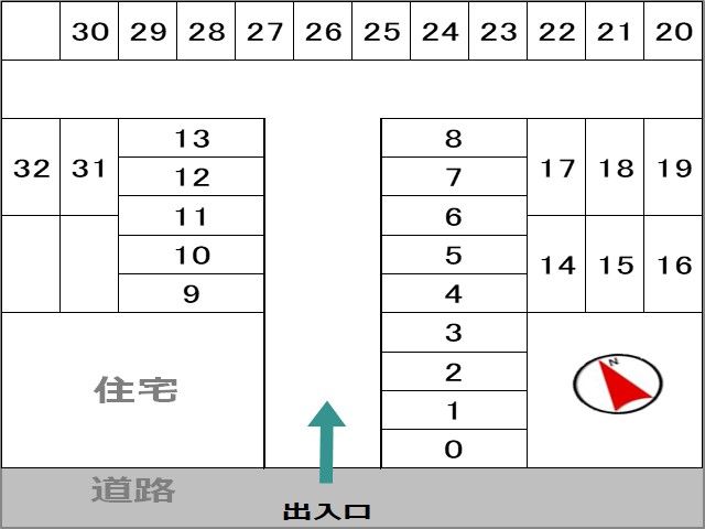 駐車場区画図