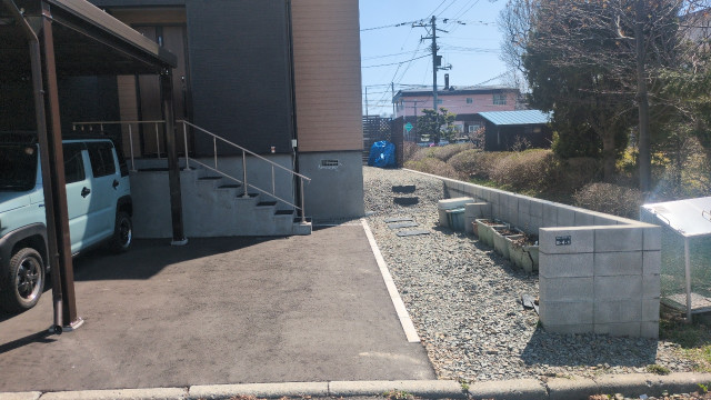 TAKEDA真駒内曙町4丁目8-4-1駐車場　あけぼの公園近くの駐車場写真