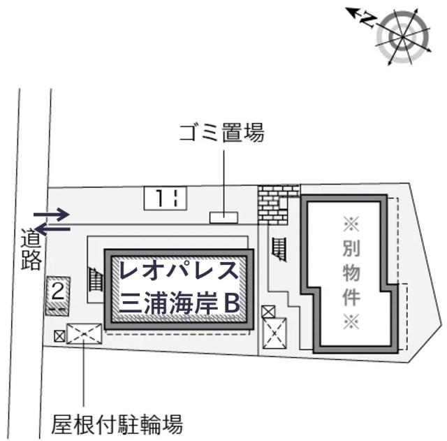 レオパレス三浦海岸B駐車場【26367】の駐車場写真