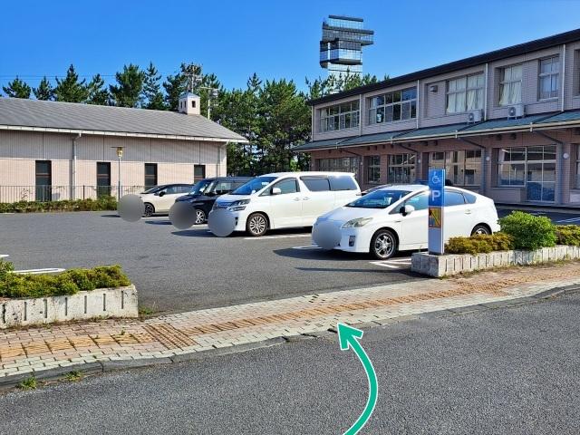 ゆっくら健康館駐車場【大洗海上花火大会公式駐車場2026】の駐車場写真