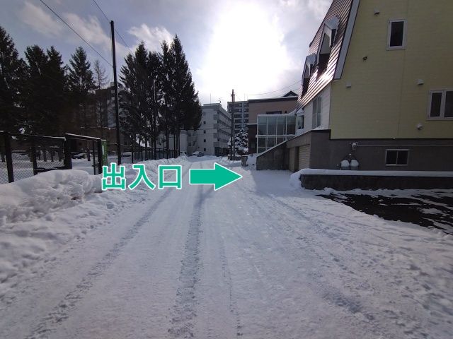 豊平区平岸5条7丁目5-12駐車場の駐車場写真