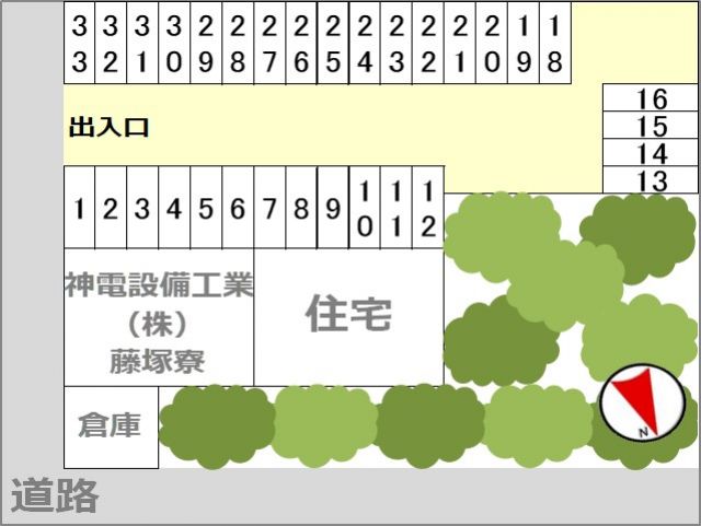 駐車場区画図