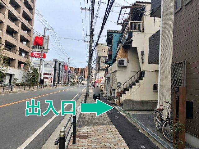  ユニバまで徒歩20分以内駐車場の駐車場写真