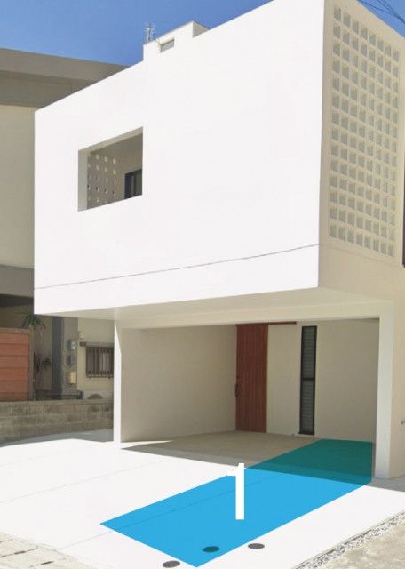 泡瀬パーキング アキッパ駐車場の駐車場写真