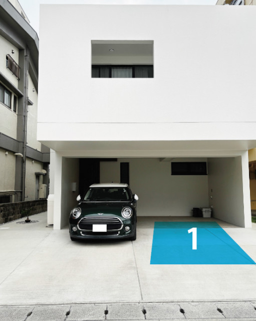 泡瀬パーキング アキッパ駐車場の駐車場写真