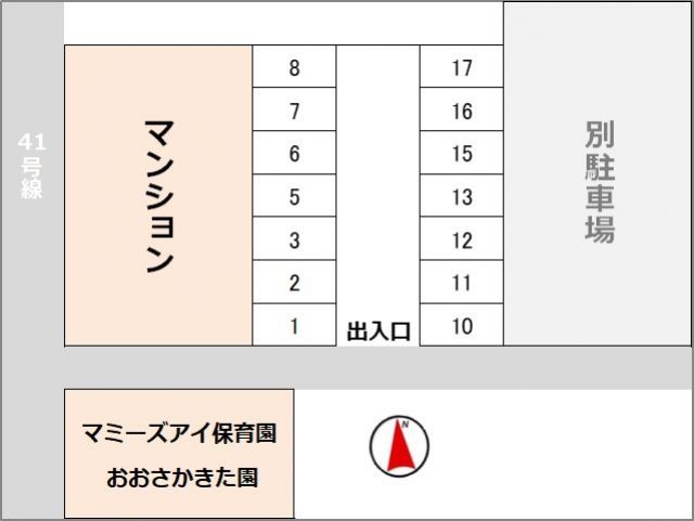 駐車場区画図