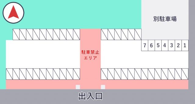 真島町真島1246駐車場の駐車場写真