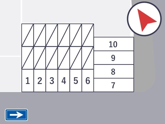 鍋清アキッパ駐車場の駐車場写真