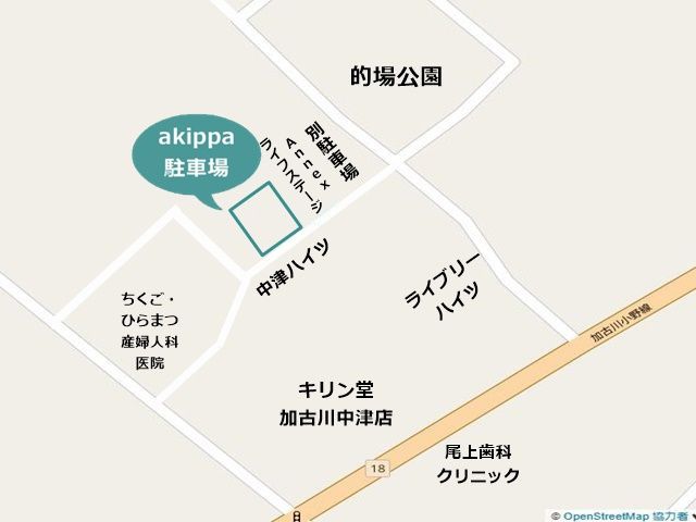 駐車場周辺地図
