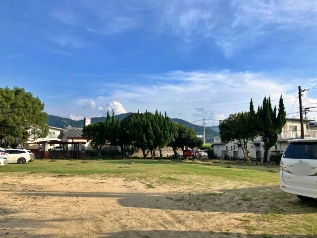 上日置児童公園【第38回やつしろ全国花火競技大会】の駐車場写真