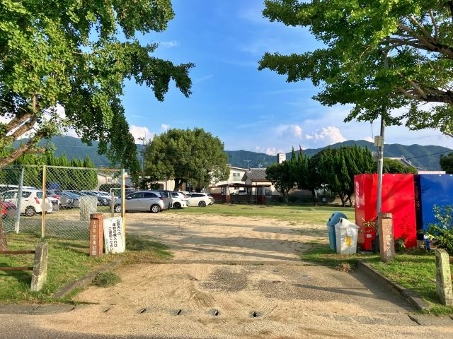 上日置児童公園【第38回やつしろ全国花火競技大会】の駐車場写真