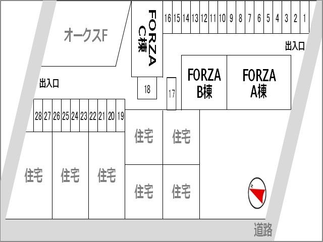 駐車場区画図