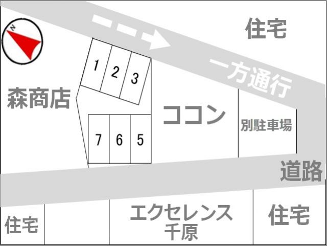 駐車場区画図
