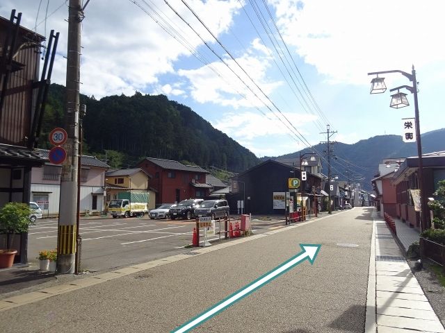 周辺(反対側から接近する場合)