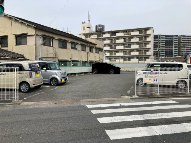 府道星田駅前月極駐車場の時間貸しの写真