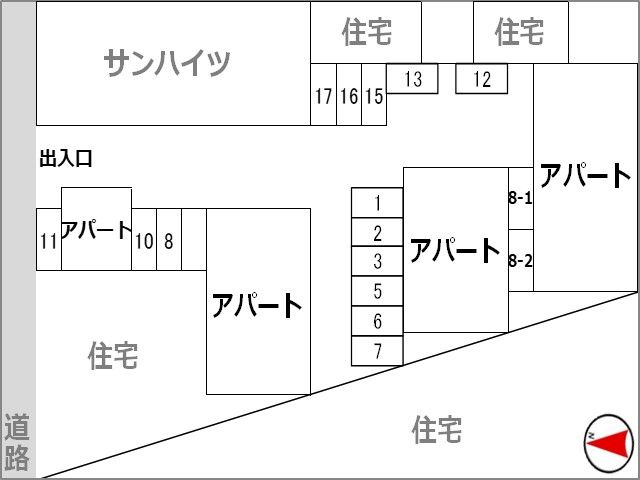 駐車場区画図