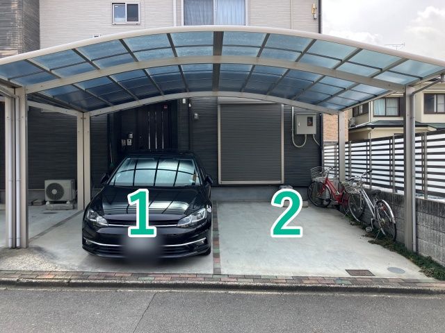 [f0a66]柵下町4丁目 個宅駐車場の駐車場写真