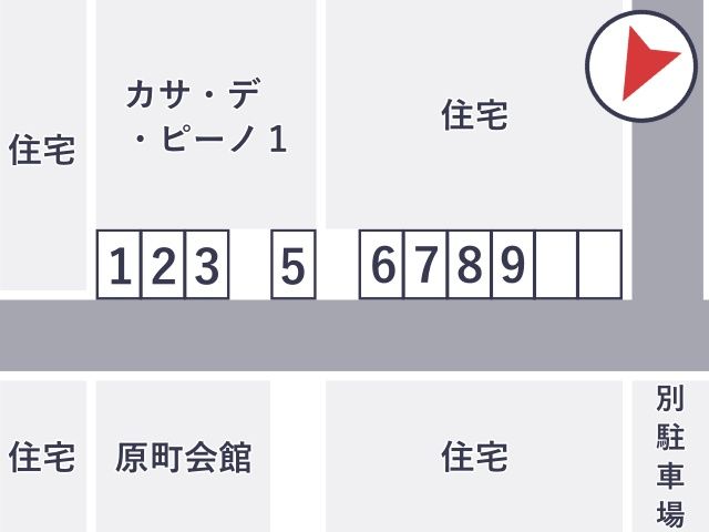 駐車場区画図