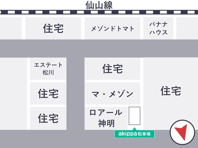 ロアール神明駐車場の駐車場写真