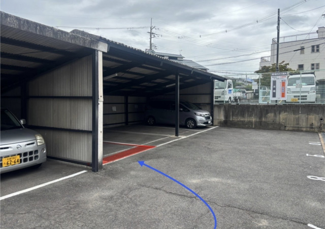 北の山第3駐車場(屋根あり)の駐車場写真