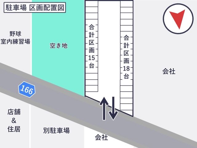 小牧基地航空祭 第4駐車場の駐車場写真