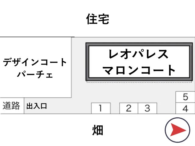 レオパレスマロンコート駐車場【14713】の駐車場写真