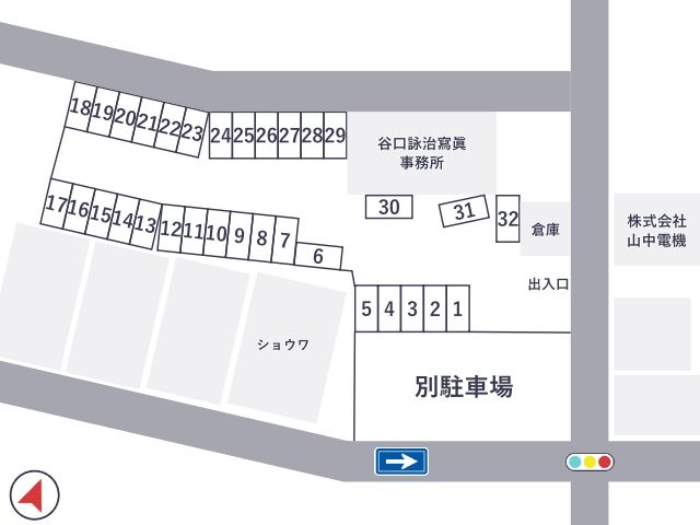 駐車場区画図