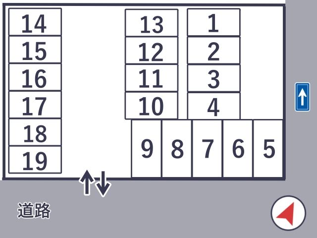 トラストパーク本郷2丁目の駐車場写真