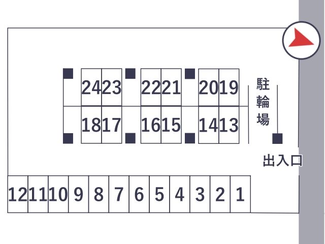 駐車場区画図