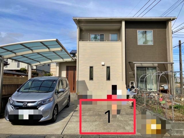 バッティングセンター青木橋横の駐車場写真