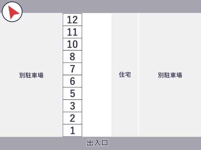 akippa S&M 本町3-5 駐車場の駐車場写真